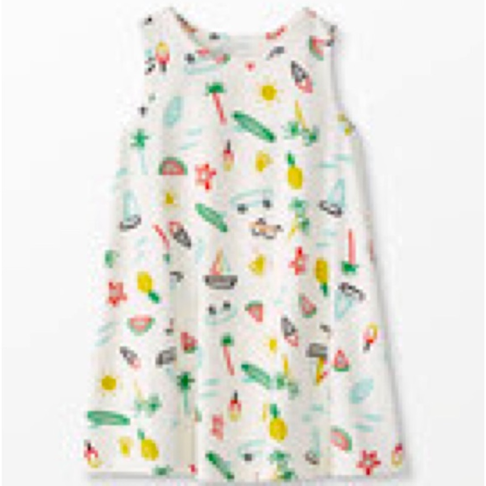 Hanna Andersson Girls Swing Dress 10